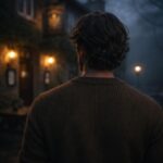 digger turned towards the pub night time